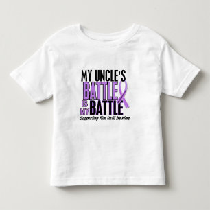 T-shirt Pour Les Tous Petits Ma bataille trop 1 oncle lymphogranulomatose