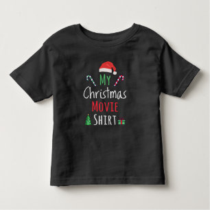 T-shirt Pour Les Tous Petits Ma chemise de cinéma de Noël