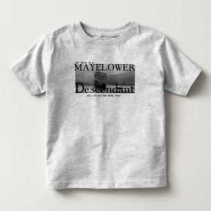 T-shirt Pour Les Tous Petits Ma maman est une descendante de fleur printanière