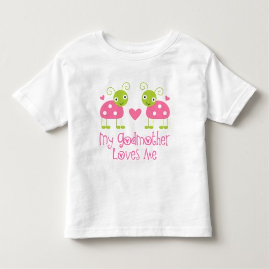 T-shirt Pour Les Tous Petits Ma marraine m'aime (Devant)