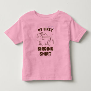 T-shirt Pour Les Tous Petits Ma première chemise à oiseaux