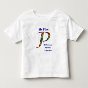 T-shirt Pour Les Tous Petits Ma première famille - Lettre de conservation de la