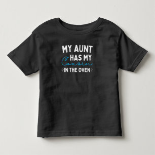 T-shirt Pour Les Tous Petits Ma Tante A Mon Cousin Dans Le Four