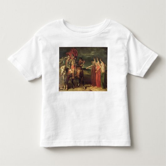 T-shirt Pour Les Tous Petits Macbeth et les trois sorcières, 1855 (Devant)
