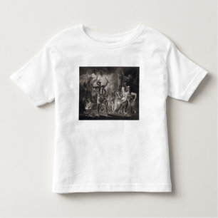 T-shirt Pour Les Tous Petits Macbeth, les trois sorcières et Hecate dans l'acte