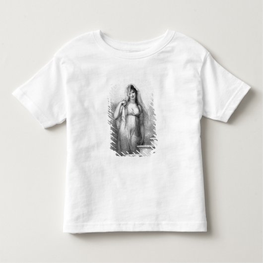 T-shirt Pour Les Tous Petits Madame Recamier (Devant)