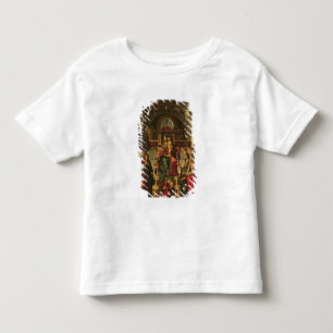 T-shirt Pour Les Tous Petits Madonna et enfant avec des saints, 1499