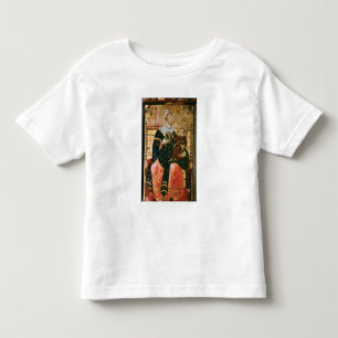 T-shirt Pour Les Tous Petits Madonna et enfant couronnés, c.1260