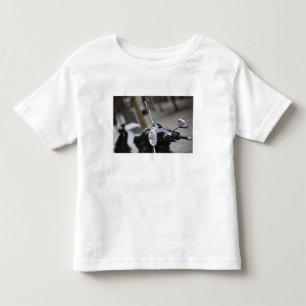T-shirt Pour Les Tous Petits Madrid, scooter Vespa noir