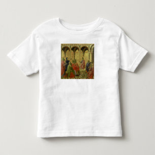 T-shirt Pour Les Tous Petits Maesta : Le Christ parmi les médecins, 1308-11