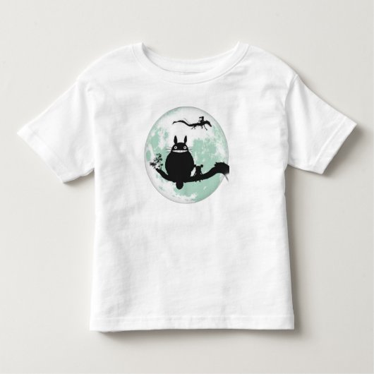 T-shirt Pour Les Tous Petits Magical Adventures with Totoro (Devant)