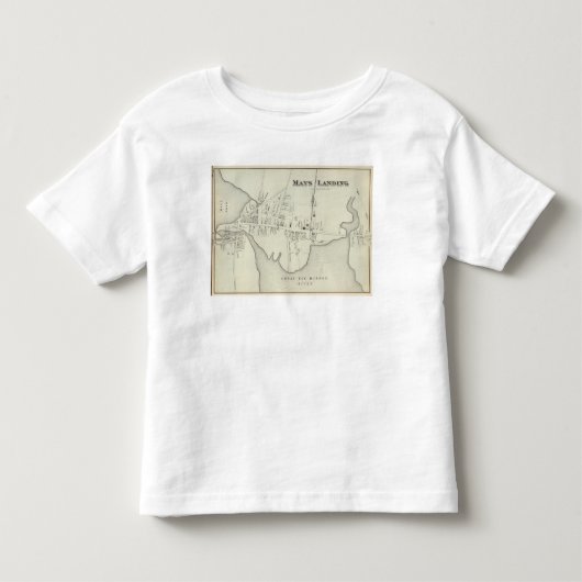T-shirt Pour Les Tous Petits Mai débarquant, New Jersey (Devant)