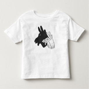 T-shirt Pour Les Tous Petits Main Silhouette Billy Chèvre