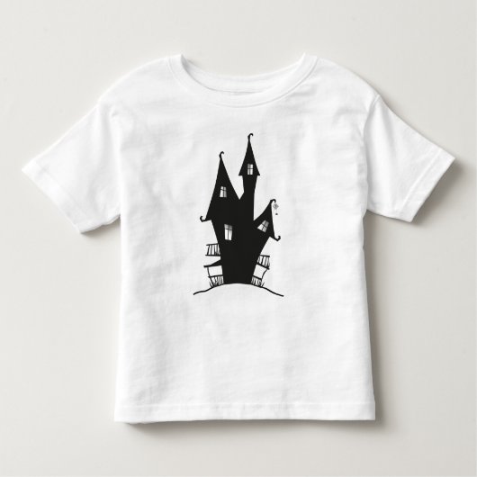 T-shirt Pour Les Tous Petits Maison des sorcières hantées (Devant)