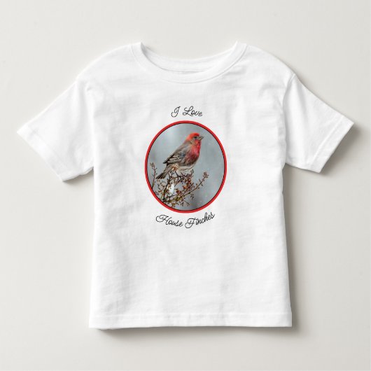 T-shirt Pour Les Tous Petits Maison Finch en Neige - Photo originale (Devant)