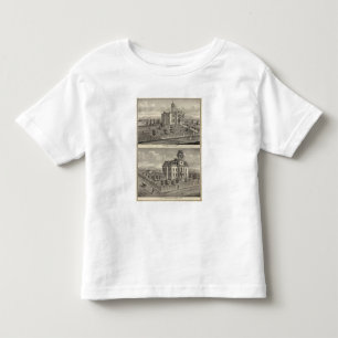 T-shirt Pour Les Tous Petits Maisons d'école, San Jose