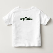 T-shirt Pour Les Tous Petits MaJk Turtle "Jour d'inauguration" (Dos)