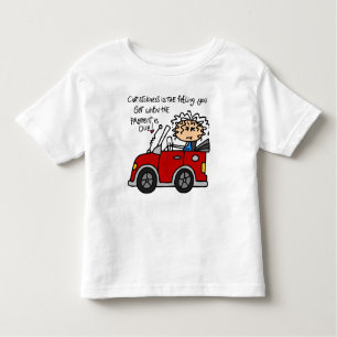 T-shirt Pour Les Tous Petits Maladie de voiture humoristique