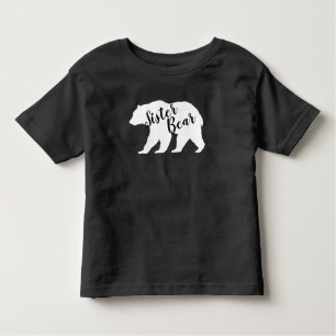 T-shirt Pour Les Tous Petits Mama Bear Baby shower Woodland Lodge