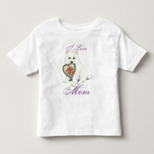 T-shirt Pour Les Tous Petits Maman de coeur d'Eskie