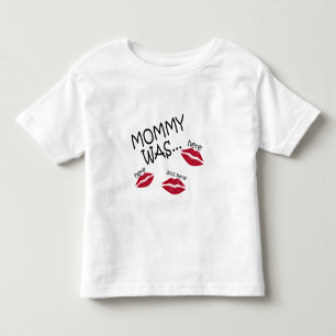 T-shirt Pour Les Tous Petits maman embrasse