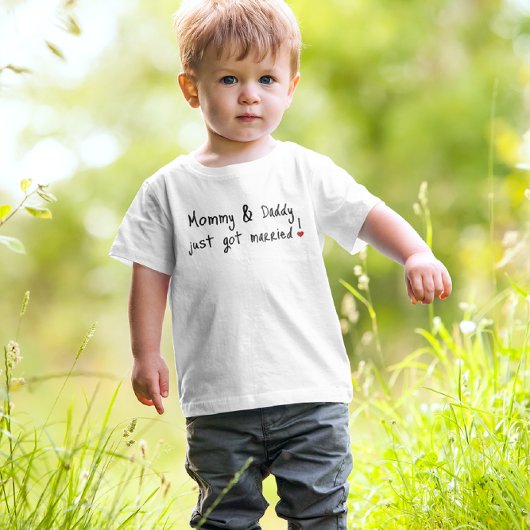 T-shirt Pour Les Tous Petits Maman, papa...