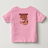 T-shirt Pour Les Tous Petits Manchot de Tour de Plot Mignonnes Lectures (Dos)