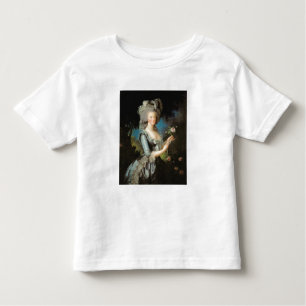 T-shirt Pour Les Tous Petits Marie Antoinette avec un rose, 1783