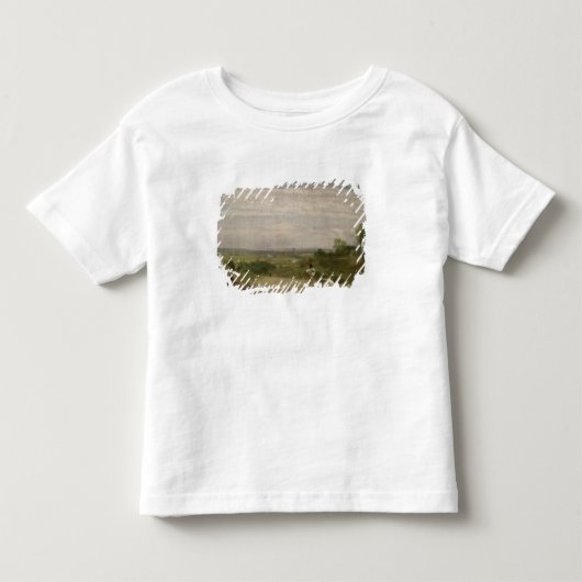 T-shirt Pour Les Tous Petits Matin d'été de John Constable | : Dedham de Langh (Devant)