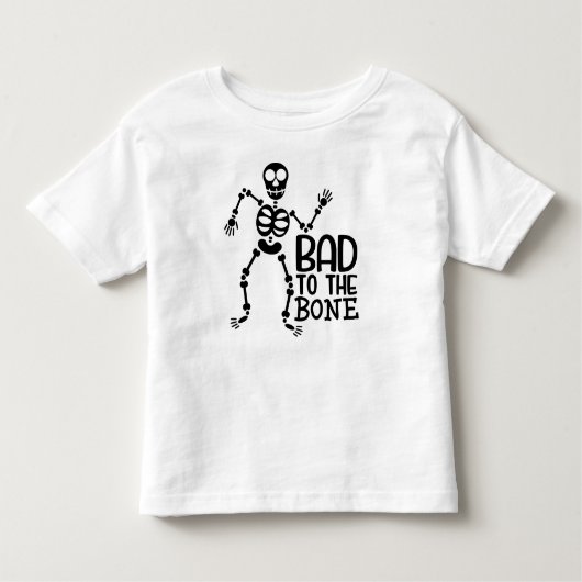 T-shirt Pour Les Tous Petits Mauvais pour l'os (Devant)