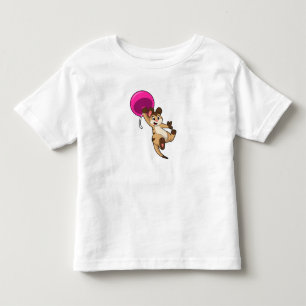 T-shirt Pour Les Tous Petits Meerkat avec ballon
