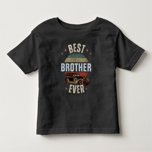 T-SHIRT POUR LES TOUS PETITS MEILLEUR FRÈRE (Devant)