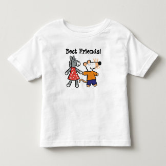 T-shirt Pour Les Tous Petits Meilleurs amis Maisy et mains pointillées de prise