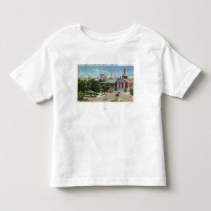 T-shirt Pour Les Tous Petits Mémorial de Bushnell, statue de Lafayette