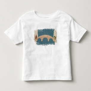T-shirt Pour Les Tous Petits Memorie Turchesche dépeignant le pont de Galata