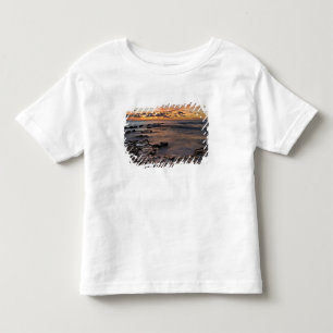 T-shirt Pour Les Tous Petits Mer des Caraïbes, Îles Caïmans. Vagues déferlantes