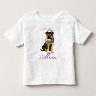 T-shirt Pour Les Tous Petits Mère cardiaque GSD