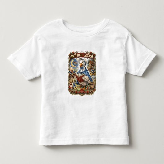 T-shirt Pour Les Tous Petits Mère l'Oie (Devant)