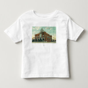T-shirt Pour Les Tous Petits Méridien et vue d'intersection de rue de Stewart