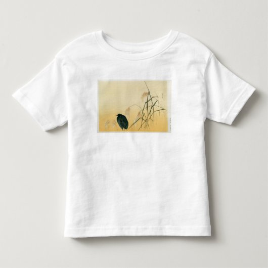 T-shirt Pour Les Tous Petits Merle, période d'Edo (Devant)