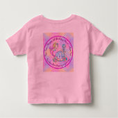 T-shirt Pour Les Tous Petits Mermaid 4e anniversaire Modifier Modifier Modifier (Dos)