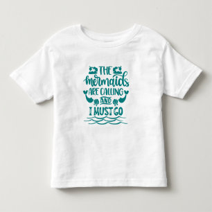 T-shirt Pour Les Tous Petits Mermaid Beach Les sirènes appellent