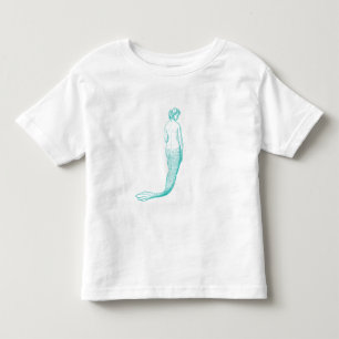 T-shirt Pour Les Tous Petits Mermaid Toddler Tee