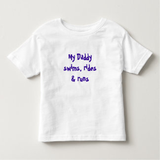 T-shirt Pour Les Tous Petits Mes bains de papa, monte et fonctionne