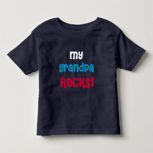T-shirt Pour Les Tous Petits Mes roches de grand-papa