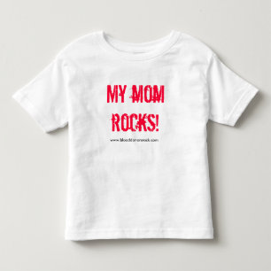 T-SHIRT POUR LES TOUS PETITS MES ROCHES DE MAMAN !