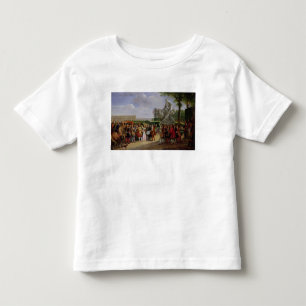 T-shirt Pour Les Tous Petits Milo de Louis XIV Puget consacrant 'de