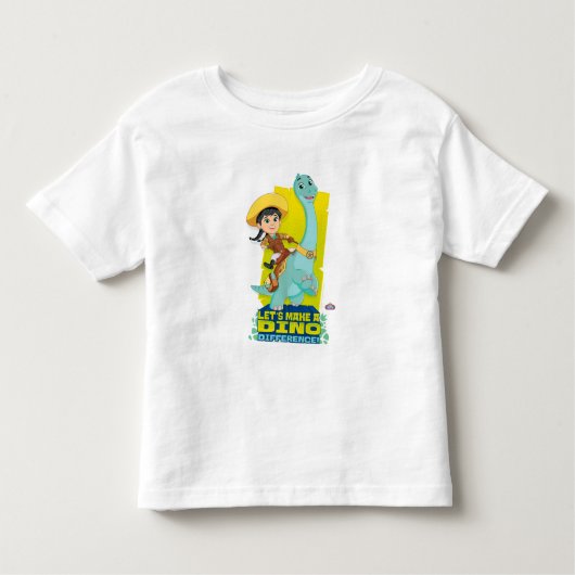 T-shirt Pour Les Tous Petits Min & Clover | Faire la différence entre les dinde (Devant)