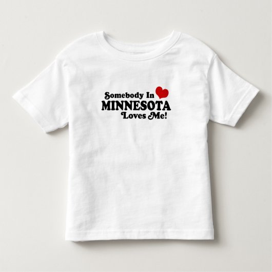 T-shirt Pour Les Tous Petits Minnesota (Devant)