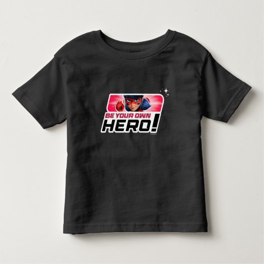 T-shirt Pour Les Tous Petits Miraculous Ladybug | Soyez votre propre héros (Devant)